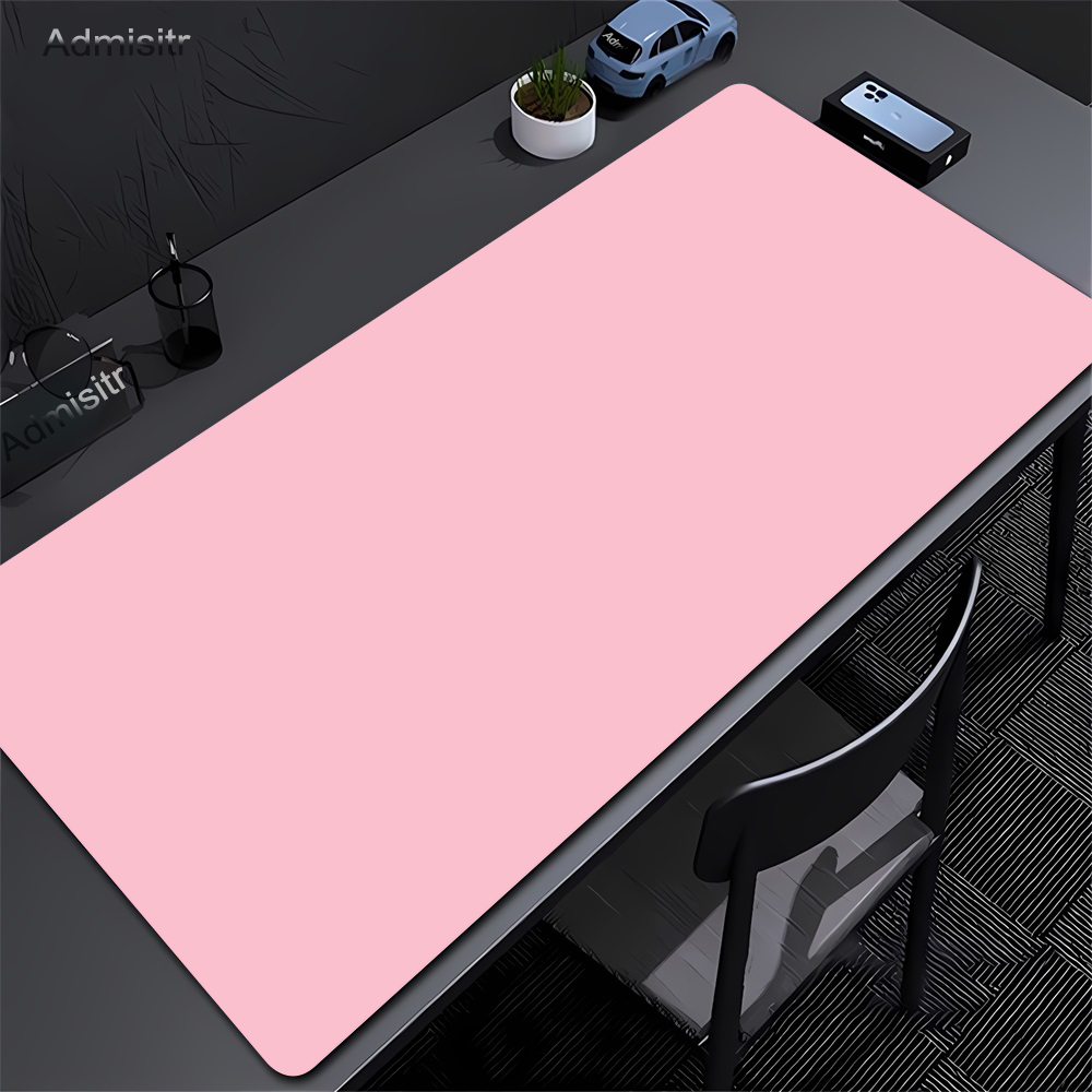 Large Black Mouse Pad Solid Co - Laptop Accessories For Protection ulasan dan harga