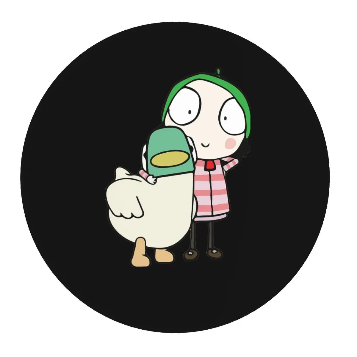 Sarah And Duck Having Fun Roun - Laptop Accessories To Have ulasan dan harga