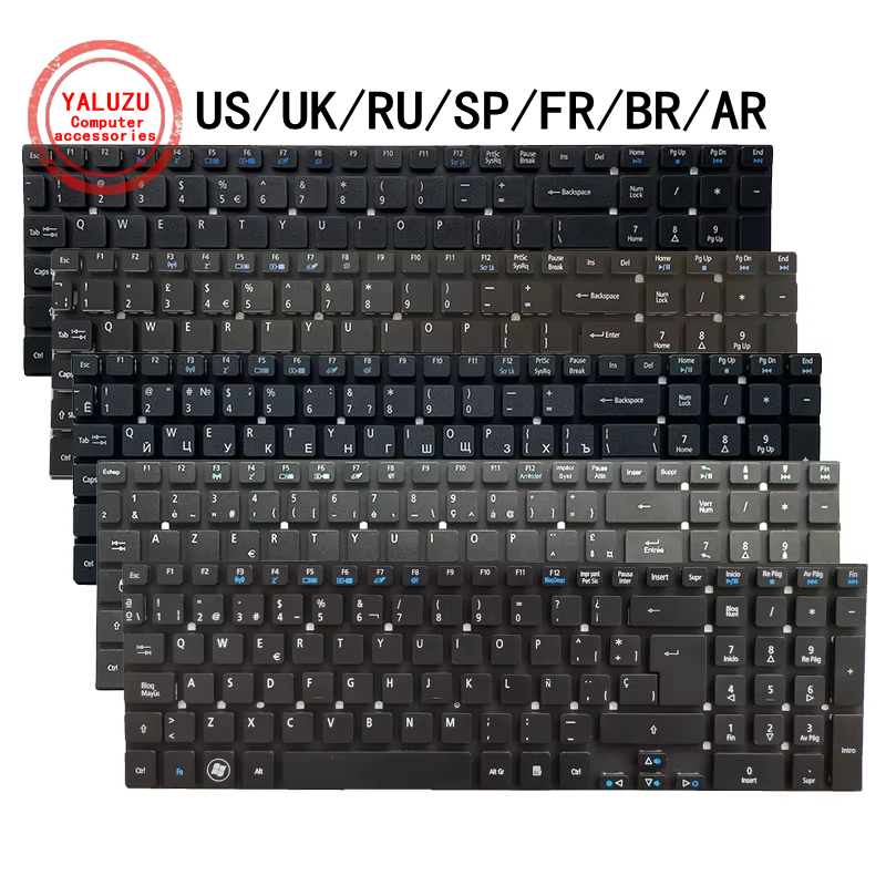 US/UK/RU/SP/FR/BR/AR Laptop Ke - Laptop Accessories Acer ulasan dan harga