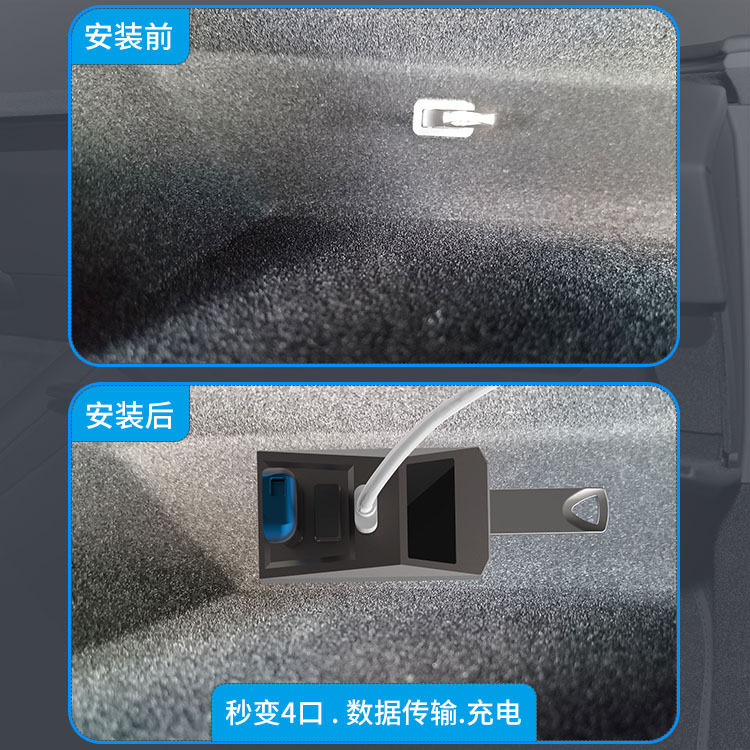 USB Hub Car Glove Box Docking  - Usb C Docking Hub ulasan dan harga