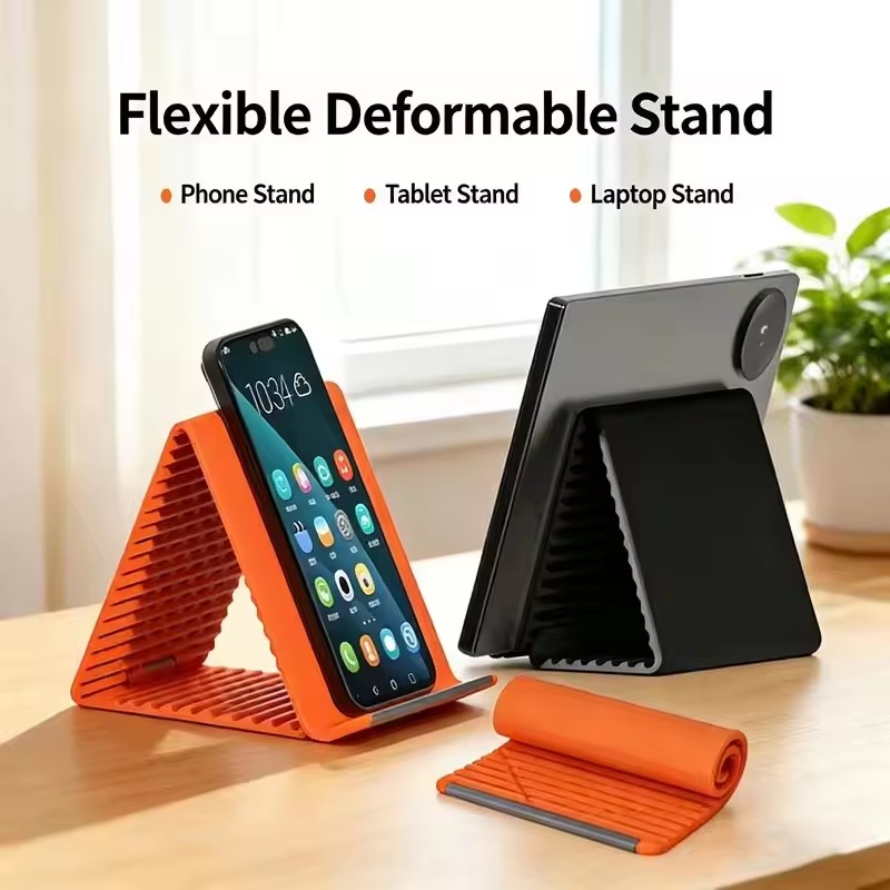 Lazy Portable Phone Stand Sili - Laptop Accessories All ulasan dan harga