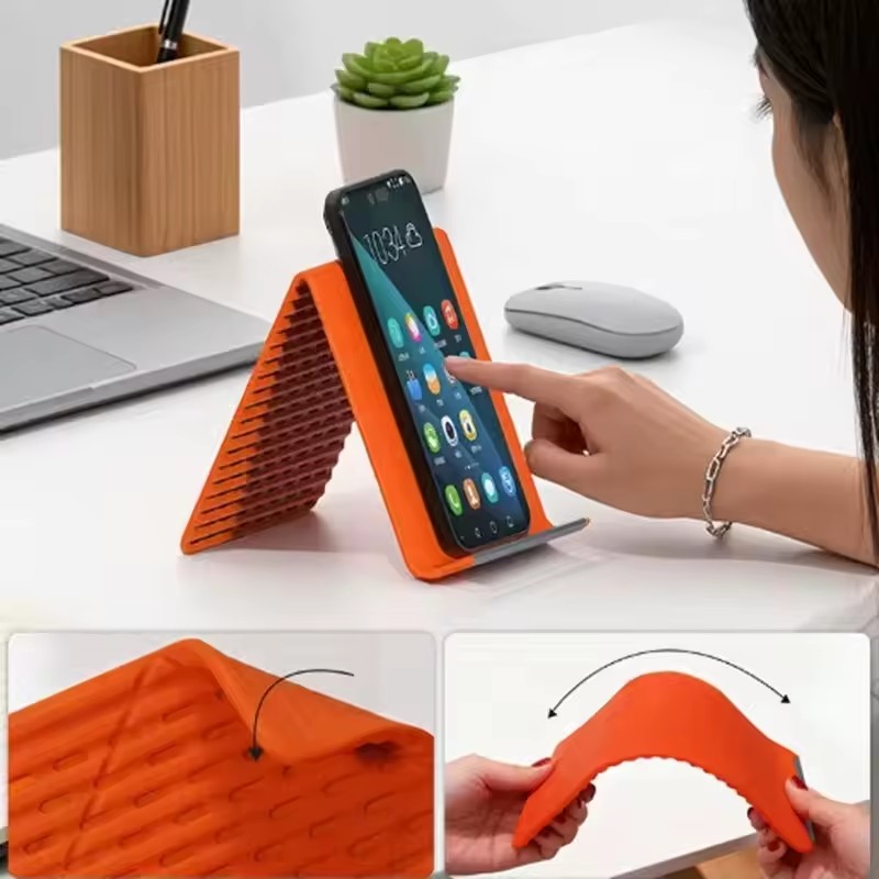 Lazy Portable Phone Stand Sili - Laptop Accessories All ulasan dan harga